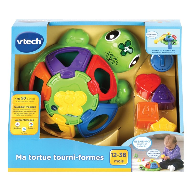 Ma Tortue Tourni Formes Vtech code Bebe 9 Guadeloupe