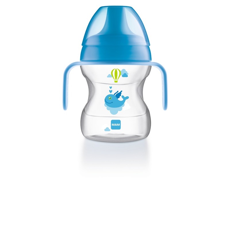 Tasse D Apprentissage Embout Souple 6 Mois Bleu 190 Ml Mam Baby B