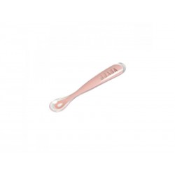 Cuillere Silicone 1er Age Rose Beaba code Bebe 9 Guadeloupe