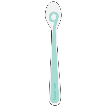 Cuillere Silicone Baby Spoons 1er Age Azur Babymoov code Bebe 9 G